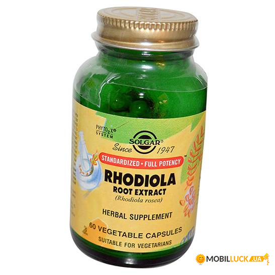  Solgar Rhodiola Root Extract 60 (36313137)
