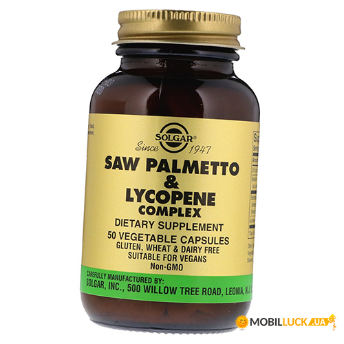  Solgar Saw Palmetto & Lycopene Complex 50  (71313038)
