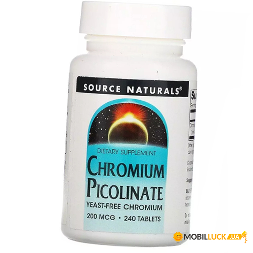     Source Naturals Chromium Picolinate 240 (36355129)