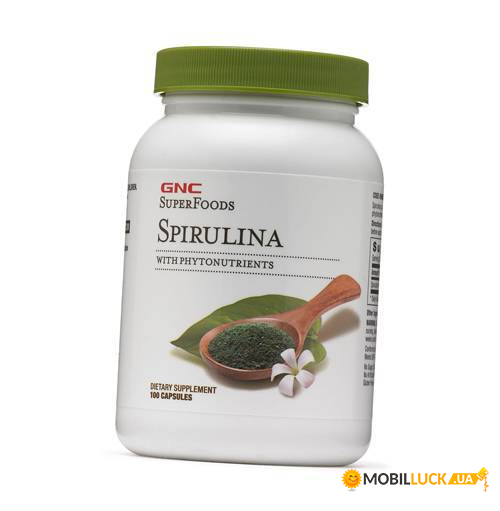  GNC Spirulina  90 (71120010)