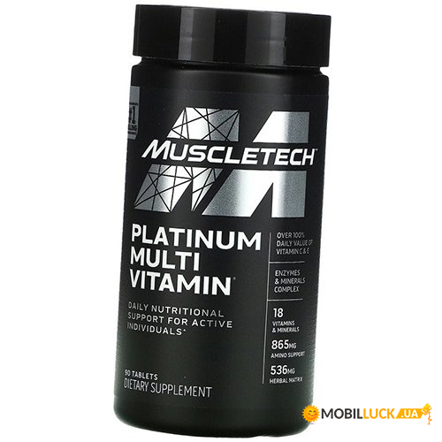  Muscle Tech Platinum Multi Vitamin 180 (36098002)