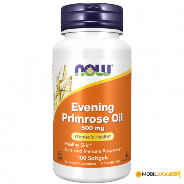  NOW Evening Primrose Oil 500 mg 100  