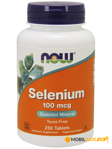  NOW Selenium 100 mcg 250   