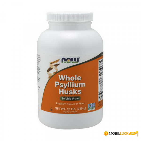  NOW Whole Psyllium Husks 340 g