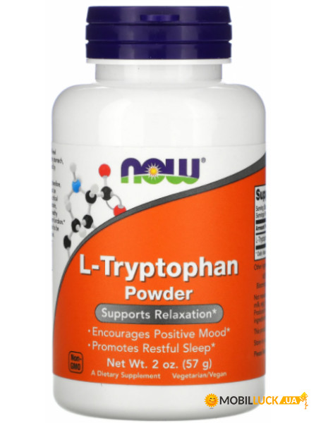  Now Foods L-Tryptophan Powder - 2oz (57g)