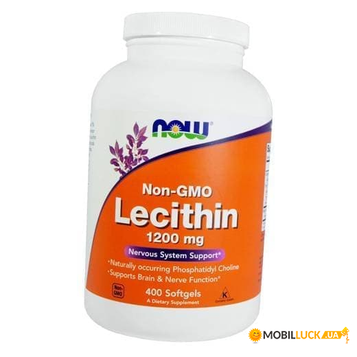  Now Foods Lecithin 1200 400  (72128004)