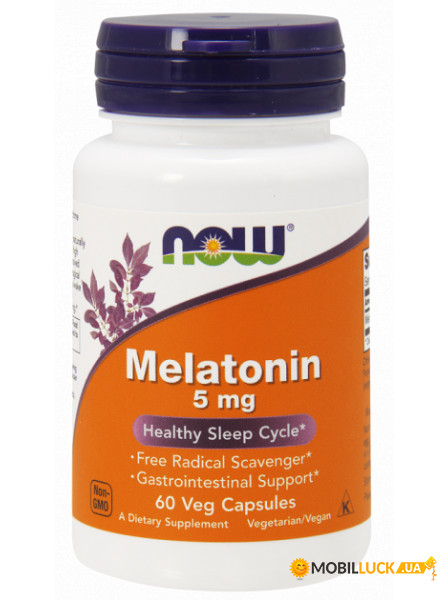  Now Foods (Melatonin) 5  60  (NOW-03555)