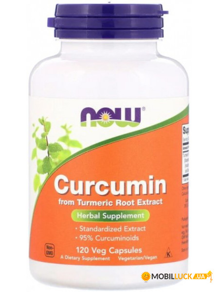    Now  Curcumin Extract 95 665mg 120 caps