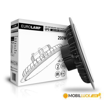  Eurolamp LED High Bay UFO IP65 200W 6500K (LED-UFO-200/65(HB))