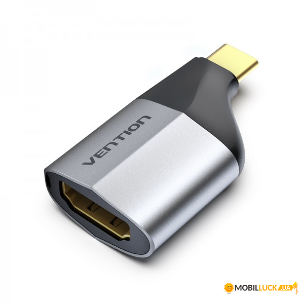  Vention USB Type-C - HDMI, Black (TCAH0)