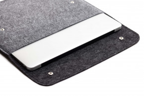    Gmakin  MacBook Air/Pro 13.3 Black/Grey (GM05) 5
