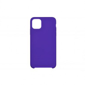     2E Apple iPhone 11 Pro Max (6.5) Liquid Silicone Dark Purple (2E-IPH-11PRM-OCLS-DP)