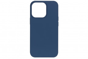  2 Basic Apple iPhone 13 Pro Liquid Silicone Cobalt Blue (2E-IPH-13PR-OCLS-CB)
