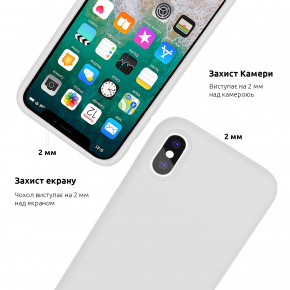 Original Silicone Case Apple iPhone XS/X Plum (ARM67858) 4