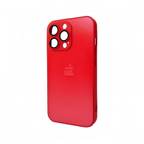   AG Glass Matt Frame Color Logo Apple iPhone 12 Pro Max Coke Red (AGMattFrameiP12PMRed)