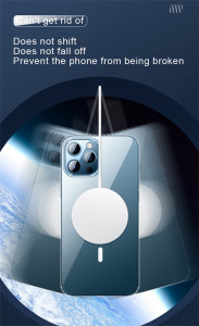   Cosmic Acrylic MagSafe Apple iPhone 15 Transparent (Acrili15Clear) 8