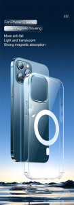   Cosmic Acrylic MagSafe Apple iPhone 15 Transparent (Acrili15Clear) 9