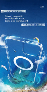   Cosmic Acrylic MagSafe Apple iPhone 15 Transparent (Acrili15Clear) 11