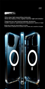   Cosmic Acrylic MagSafe Apple iPhone 15 Transparent (Acrili15Clear) 12