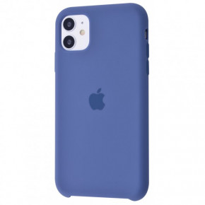 - Silicone Case  iPhone 11 (Linen blue)