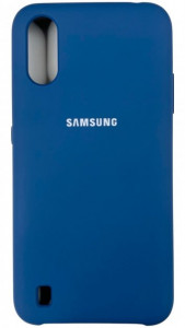 - TPU Soft case  Samsung Galaxy A01 (2020) Blue