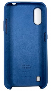 - TPU Soft case  Samsung Galaxy A01 (2020) Blue 3