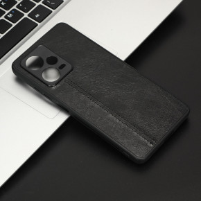   Cosmi Leather Case Xiaomi Xiaomi Redmi Note 12 Pro 5G Black (CoLeathXRN12P5GBlack) 6