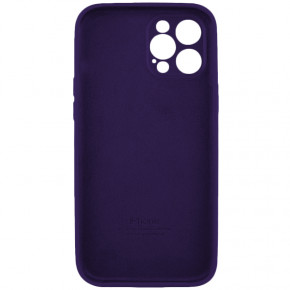   Silicone Full Case AA Camera Protect Apple iPhone 12 Pro Max Berry Purple (FullAAi12PM-59) 3