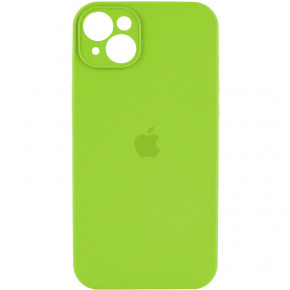   Silicone Full Case AA Camera Protect Apple iPhone 13 Shiny Green (FullAAi13-24)