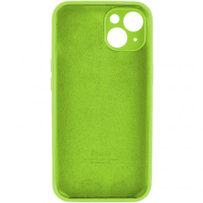   Silicone Full Case AA Camera Protect Apple iPhone 13 Shiny Green (FullAAi13-24) 3