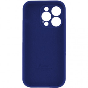   Silicone Full Case AA Camera Protect Apple iPhone 13 Pro Max Navy Blue (FullAAi13PM-39) 3