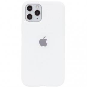   Silicone Full Case AA Open Cam Apple iPhone 11 Pro Max White (FullOpeAAKPi11PM-8)