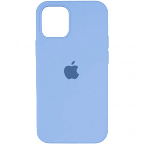   Silicone Full Case AA Open Cam Apple iPhone 12 Cornflower (FullOpeAAi12-49)