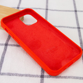   Silicone Full Case AA Open Cam Apple iPhone 15 Pro Red (FullOpeAAi15P-11) 4