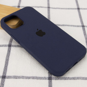   Silicone Full Case AA Open Cam Apple iPhone 15 Pro Dark Blue (FullOpeAAi15P-7) 3
