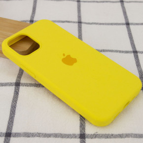   Silicone Full Case AA Open Cam Apple iPhone 15 Pro Max Sunny Yellow (FullOpeAAi15PM-56) 3