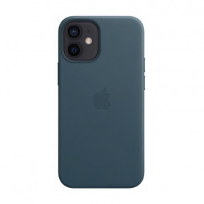  Leather Case  iPhone 12 mini with magsafe Blue Lake 3