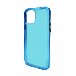   Cosmic Clear Color Apple iPhone12 Transparent Blue (ClearColori12TrBlue) 3