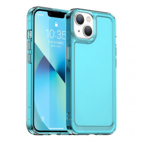   Cosmic Clear Color Apple iPhone13 Transparent Blue (ClearColori13TrBlue)