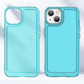   Cosmic Clear Color Apple iPhone13 Transparent Blue (ClearColori13TrBlue) 3