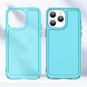   Cosmic Clear Color Apple iPhone14 Pro Transparent Blue (ClearColori14PTrBlue) 3