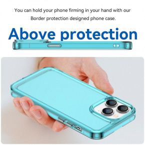   Cosmic Clear Color Apple iPhone14 Pro Transparent Blue (ClearColori14PTrBlue) 4