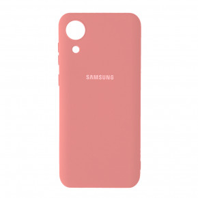  Silicone Case Full for Samsung A03 Core (A032) Pink
