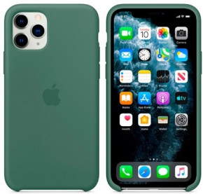  Silicone Case  iPhone 11 Pro Max Original Pine Green
