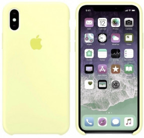  Silicone Case  iPhone XS Max Original Mellow Yellow