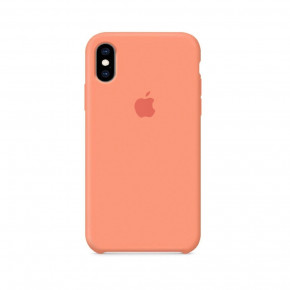  Silicone Case  iPhone X / iPhone XS Original Peach