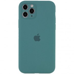   Silicone Full Case AA Apple iPhone12 Pro Pine Green (FullAAi12P-46)