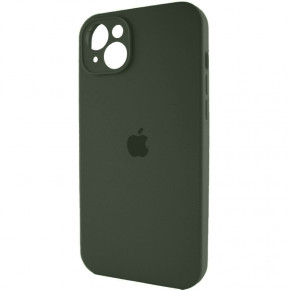  Silicone Full Case AA Apple iPhone13 Atrovirens (FullAAi13-40) 4