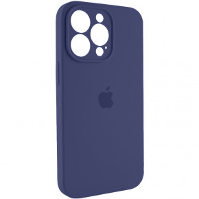   Silicone Full Case AA Apple iPhone13 Pro Dark Blue (FullAAi13P-7) 3