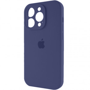   Silicone Full Case AA Apple iPhone13 Pro Dark Blue (FullAAi13P-7) 4